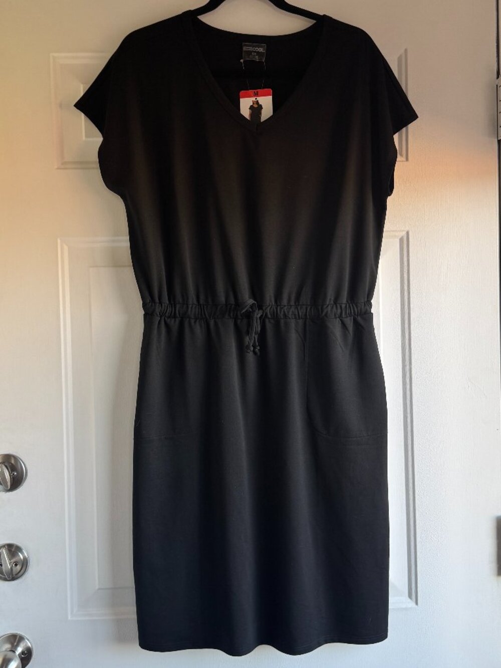 NWT 32 Cool Black Knit Dress